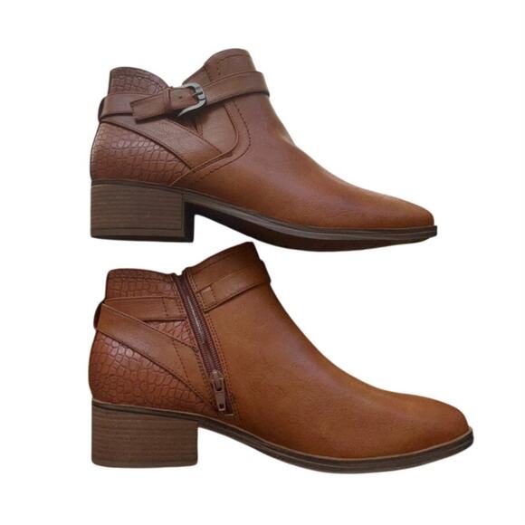 BareTraps Shoes - Baretraps MACI Women's Boots Acorn Croco Size 11M